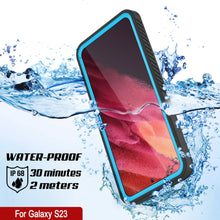 Load image into Gallery viewer, Galaxy S23 Water, Shock, Snow, dirt proof Extreme Series Slim Case Light Blue
