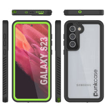Load image into Gallery viewer, Galaxy S23 Water/ Shockproof [Extreme Series] Screen Protector Case [Light Green]
