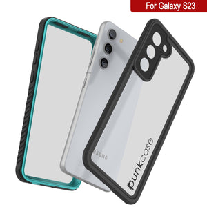 Galaxy S23 Water/ Shock/ Snowproof [Extreme Series]  Screen Protector Case [Teal]