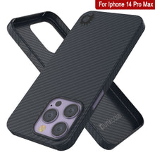 Load image into Gallery viewer, Punkcase iPhone 14 Pro Max Carbon Fiber Case [AramidShield Series] Ultra Slim &amp; Light Kevlar
