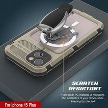 Load image into Gallery viewer, iPhone 15 Plus Metal Extreme 2.0 Series Aluminum Waterproof Case IP68 W/Buillt in Screen Protector [Gold]
