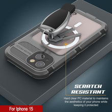 Load image into Gallery viewer, iPhone 15 Metal Extreme 2.0 Series Aluminum Waterproof Case IP68 W/Buillt in Screen Protector [Silver]
