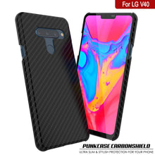 Load image into Gallery viewer, PunkCase LG V40 Case [CarbonShield Series] Ultra Thin &amp; Protective Cover
