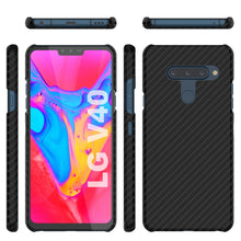 Load image into Gallery viewer, PunkCase LG V40 Case [CarbonShield Series] Ultra Thin &amp; Protective Cover
