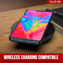 Load image into Gallery viewer, PunkCase LG V40 Case [CarbonShield Series] Ultra Thin &amp; Protective Cover
