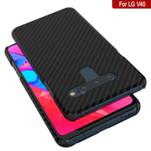 Load image into Gallery viewer, PunkCase LG V40 Case [CarbonShield Series] Ultra Thin &amp; Protective Cover
