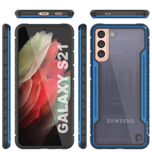 Load image into Gallery viewer, Punkcase S21 Ravenger Case Protective Military Grade Multilayer Cover [Blue]
