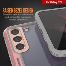 Load image into Gallery viewer, Punkcase S21 Ravenger Case Protective Military Grade Multilayer Cover [Rose-Gold]
