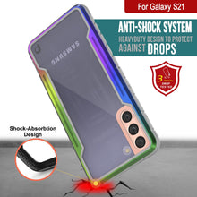 Load image into Gallery viewer, Punkcase S21 Ravenger Case Protective Military Grade Multilayer Cover [Rainbow]
