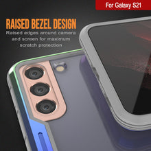 Load image into Gallery viewer, Punkcase S21 Ravenger Case Protective Military Grade Multilayer Cover [Rainbow]
