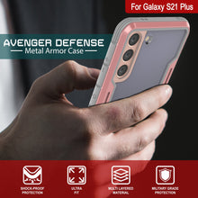 Load image into Gallery viewer, Punkcase S21+ Plus Ravenger Case Protective Military Grade Multilayer Cover [Rose-Gold]
