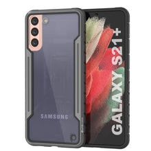 Load image into Gallery viewer, Punkcase S21+ Plus Ravenger Case Protective Military Grade Multilayer Cover [Grey-Black]
