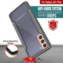 Load image into Gallery viewer, Punkcase S21+ Plus Ravenger Case Protective Military Grade Multilayer Cover [Grey-Black]
