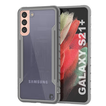 Load image into Gallery viewer, Punkcase S21+ Plus Ravenger Case Protective Military Grade Multilayer Cover [Grey]
