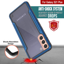 Load image into Gallery viewer, Punkcase S21+ Plus Ravenger Case Protective Military Grade Multilayer Cover [Blue]
