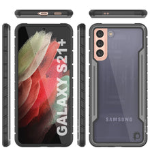 Load image into Gallery viewer, Punkcase S21+ Plus Ravenger Case Protective Military Grade Multilayer Cover [Grey-Black]
