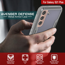 Load image into Gallery viewer, Punkcase S21+ Plus Ravenger Case Protective Military Grade Multilayer Cover [Grey]
