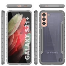 Load image into Gallery viewer, Punkcase S21+ Plus Ravenger Case Protective Military Grade Multilayer Cover [Grey]
