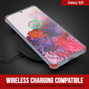 Punkcase Protective & Lightweight TPU Case [Sunshine Series] for Galaxy S20 [Grey]