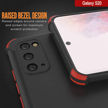 Load image into Gallery viewer, Punkcase Protective &amp; Lightweight TPU Case [Sunshine Series] for Galaxy S20 [Black]
