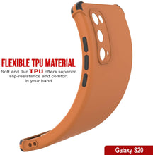 Load image into Gallery viewer, Punkcase Protective &amp; Lightweight TPU Case [Sunshine Series] for Galaxy S20 [Orange]
