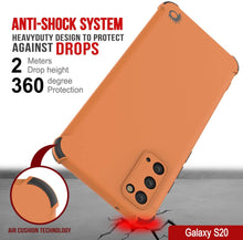 Load image into Gallery viewer, Punkcase Protective &amp; Lightweight TPU Case [Sunshine Series] for Galaxy S20 [Orange]
