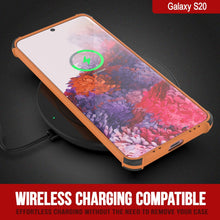 Load image into Gallery viewer, Punkcase Protective &amp; Lightweight TPU Case [Sunshine Series] for Galaxy S20 [Orange]
