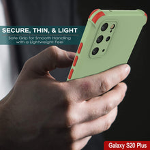 Load image into Gallery viewer, Punkcase Protective &amp; Lightweight TPU Case [Sunshine Series] for Galaxy S20+ Plus [Light Green]
