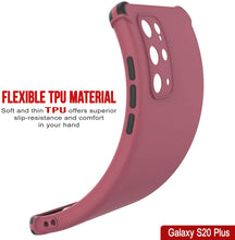 Load image into Gallery viewer, Punkcase Protective &amp; Lightweight TPU Case [Sunshine Series] for Galaxy S20+ Plus [Rose]
