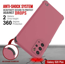 Load image into Gallery viewer, Punkcase Protective &amp; Lightweight TPU Case [Sunshine Series] for Galaxy S20+ Plus [Rose]
