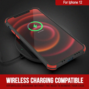 Punkcase Protective & Lightweight TPU Case [Sunshine Series] for iPhone 12 [Black]