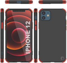 Load image into Gallery viewer, Punkcase Protective &amp; Lightweight TPU Case [Sunshine Series] for iPhone 12 [Black]
