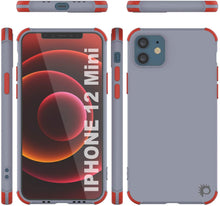 Load image into Gallery viewer, Punkcase Protective &amp; Lightweight TPU Case [Sunshine Series] for iPhone 12 Mini [Grey]
