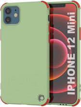 Load image into Gallery viewer, Punkcase Protective &amp; Lightweight TPU Case [Sunshine Series] for iPhone 12 Mini [Light Green]
