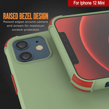 Load image into Gallery viewer, Punkcase Protective &amp; Lightweight TPU Case [Sunshine Series] for iPhone 12 Mini [Light Green]
