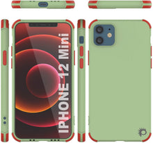 Load image into Gallery viewer, Punkcase Protective &amp; Lightweight TPU Case [Sunshine Series] for iPhone 12 Mini [Light Green]
