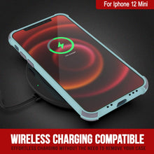Load image into Gallery viewer, Punkcase Protective &amp; Lightweight TPU Case [Sunshine Series] for iPhone 12 Mini [Teal]
