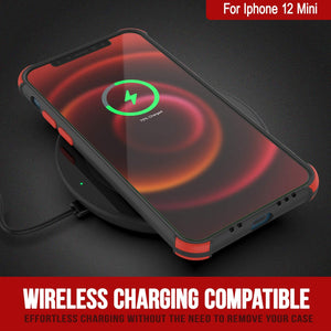 Punkcase Protective & Lightweight TPU Case [Sunshine Series] for iPhone 12 Mini [Black]