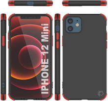 Load image into Gallery viewer, Punkcase Protective &amp; Lightweight TPU Case [Sunshine Series] for iPhone 12 Mini [Black]
