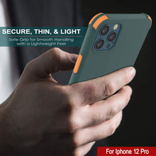 Load image into Gallery viewer, Punkcase Protective &amp; Lightweight TPU Case [Sunshine Series] for iPhone 12 Pro [Dark Green]
