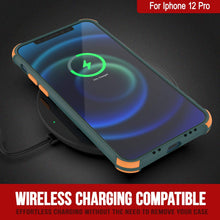Load image into Gallery viewer, Punkcase Protective &amp; Lightweight TPU Case [Sunshine Series] for iPhone 12 Pro [Dark Green]
