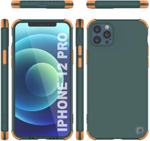 Load image into Gallery viewer, Punkcase Protective &amp; Lightweight TPU Case [Sunshine Series] for iPhone 12 Pro [Dark Green]
