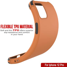 Load image into Gallery viewer, Punkcase Protective &amp; Lightweight TPU Case [Sunshine Series] for iPhone 12 Pro [Orange]
