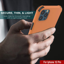 Load image into Gallery viewer, Punkcase Protective &amp; Lightweight TPU Case [Sunshine Series] for iPhone 12 Pro [Orange]
