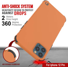 Load image into Gallery viewer, Punkcase Protective &amp; Lightweight TPU Case [Sunshine Series] for iPhone 12 Pro [Orange]

