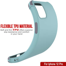 Load image into Gallery viewer, Punkcase Protective &amp; Lightweight TPU Case [Sunshine Series] for iPhone 12 Pro [Teal]
