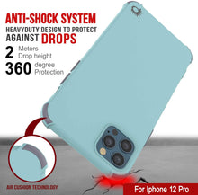 Load image into Gallery viewer, Punkcase Protective &amp; Lightweight TPU Case [Sunshine Series] for iPhone 12 Pro [Teal]
