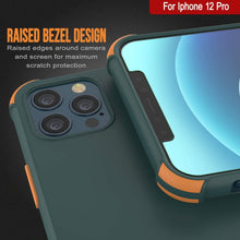 Load image into Gallery viewer, Punkcase Protective &amp; Lightweight TPU Case [Sunshine Series] for iPhone 12 Pro [Dark Green]
