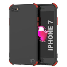 Load image into Gallery viewer, Punkcase Protective &amp; Lightweight TPU Case [Sunshine Series] for iPhone 7 [Black]
