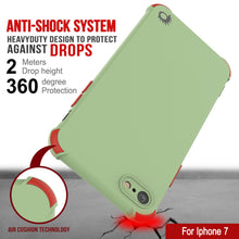 Load image into Gallery viewer, Punkcase Protective &amp; Lightweight TPU Case [Sunshine Series] for iPhone 7 [Light Green]
